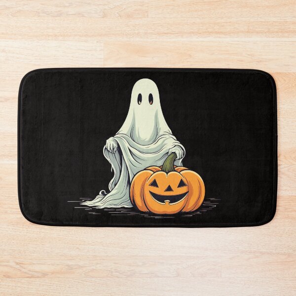 Item preview, Halloween Ghost with Pumpkin  designed and sold by CoputerEasel.
