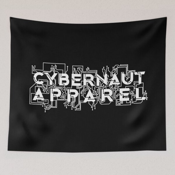 Item preview, Cybernaut | White Logo designed and sold by ZMorrisDesigns.