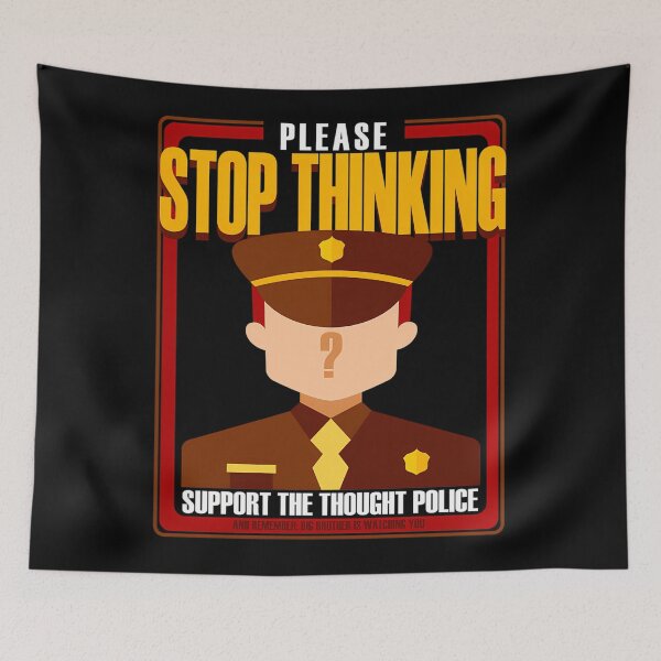 Item preview, 1984 Please Stop Thinking designed and sold by LuxuryPrisonC.