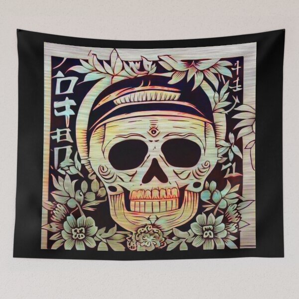 Item preview, Day of the Dead Sugar Skull 3 designed and sold by CrankyOldDude.