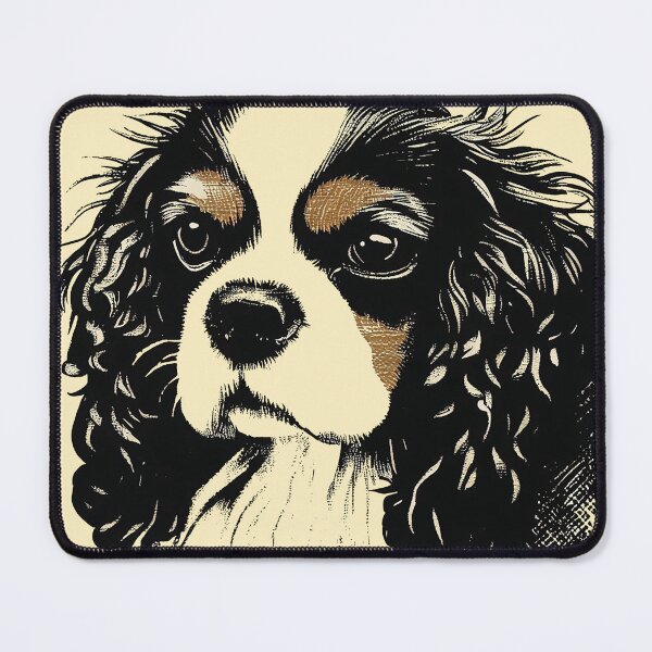 Item preview, King Charles Cavalier Spaniel Painting designed and sold by FunnehGacha.