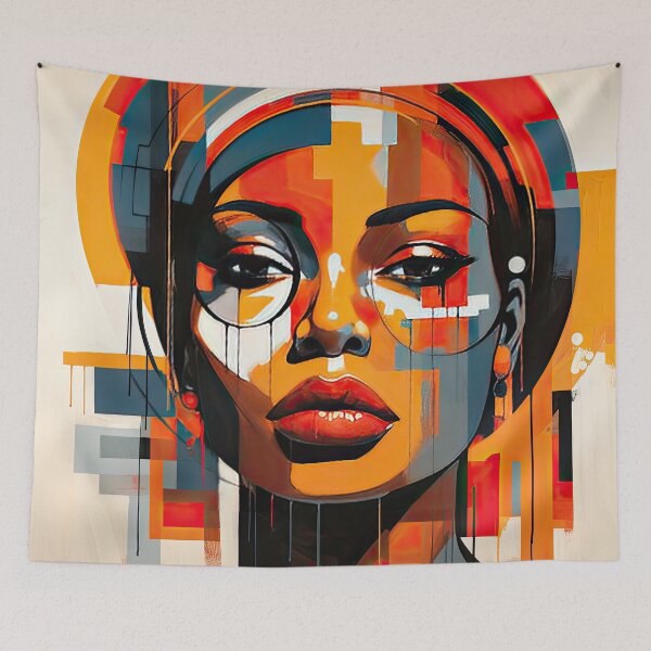 Item preview, African Style Bauhaus Design designed and sold by ArtificialGenes.