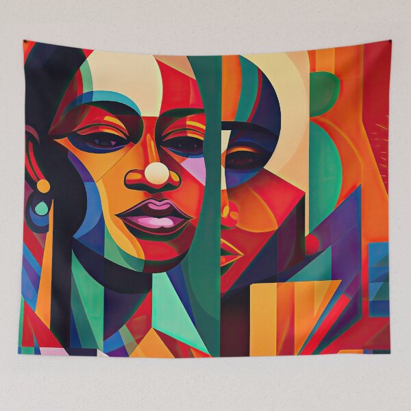 Item preview, African Style Bauhaus Design designed and sold by ArtificialGenes.