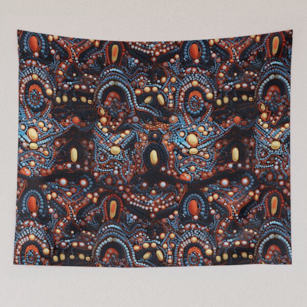 Item preview, Aboriginal Dot Art Tile Pattern - Panek Puzzle designed and sold by Nicholas Panek.