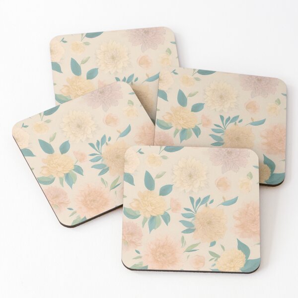 Item preview, Artwork pastel flowers designed and sold by CREAFEELS.