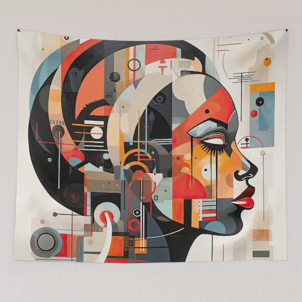 Item preview, African Style Bauhaus Design designed and sold by ArtificialGenes.