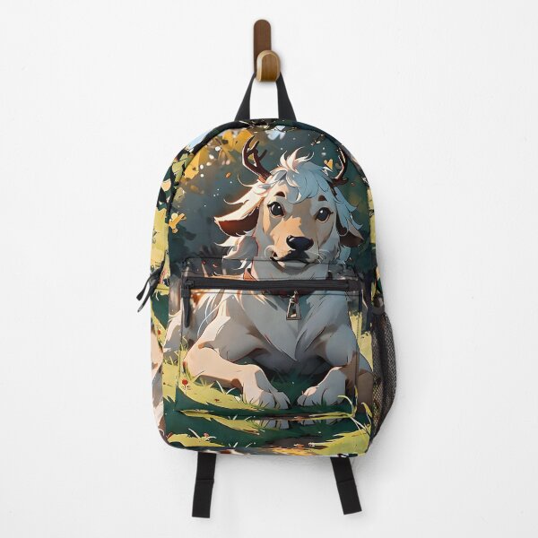 Item preview, illustrated deer in the forest with an autumn mood designed and sold by Design-by-Doeb.