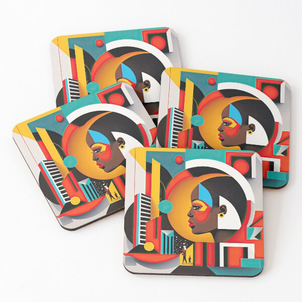 Item preview, African Style Bauhaus Design designed and sold by ArtificialGenes.