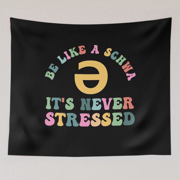 Item preview, Be Like A Schwa It's Never Stressed Speech Pathologist designed and sold by Amineharoni.