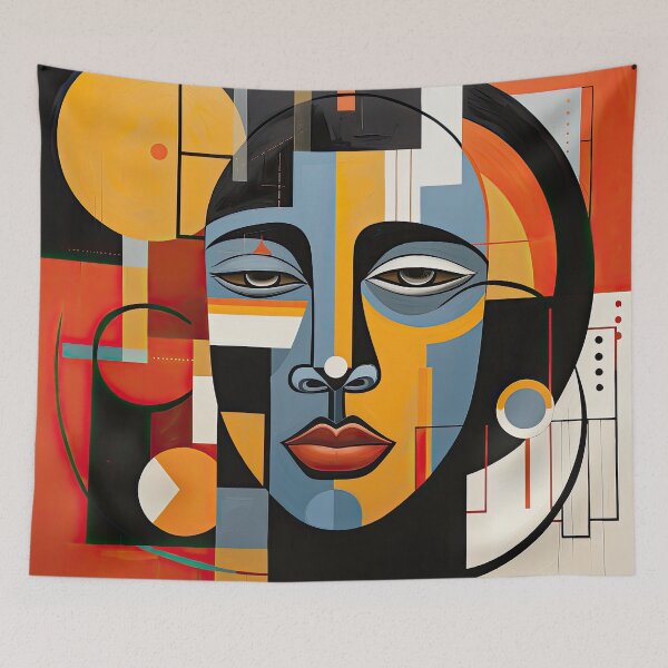 Item preview, African Style Bauhaus Design designed and sold by ArtificialGenes.