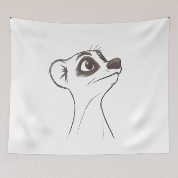 Item preview, Questioning meerkat designed and sold by Ute Rüger.