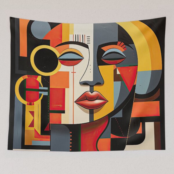 Item preview, African Style Bauhaus Design designed and sold by ArtificialGenes.