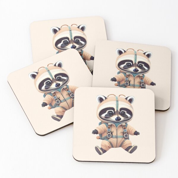 Item preview, Raccoon loves skydiving designed and sold by Nolan6.