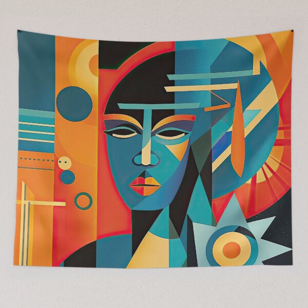Item preview, African Style Bauhaus Design designed and sold by ArtificialGenes.