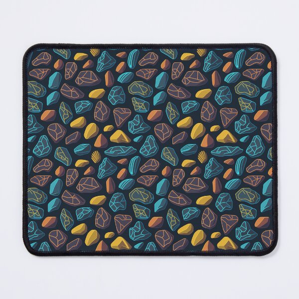Item preview, Colorful stones pattern, flat art designed and sold by PrithviApparels.