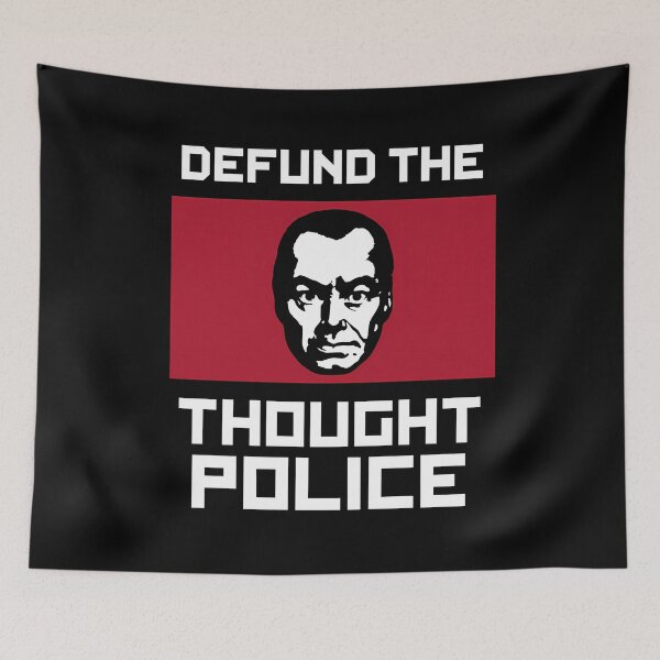 Item preview, Defund the THOUGHT POLICE designed and sold by LuxuryPrisonC.