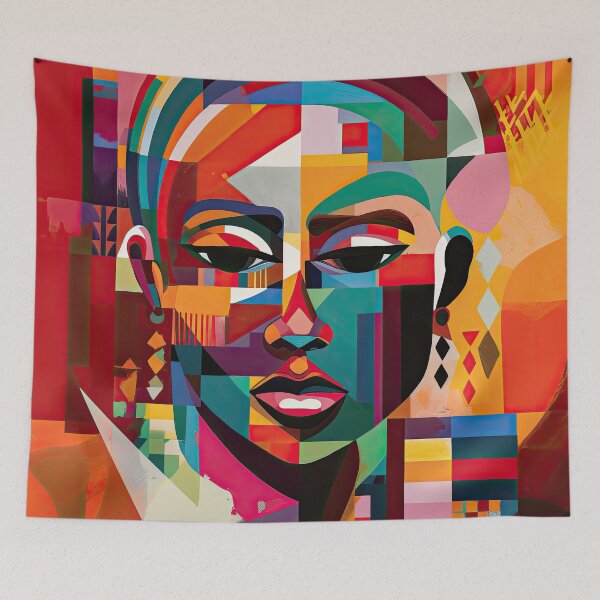 Item preview, African Style Bauhaus Design designed and sold by ArtificialGenes.