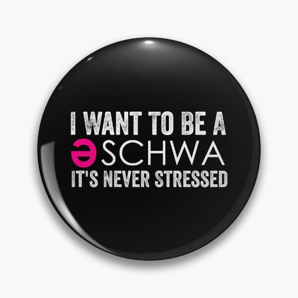 Item preview, I Want To Be A Schwa It's Never Stressed Science Of Reading designed and sold by Amineharoni.