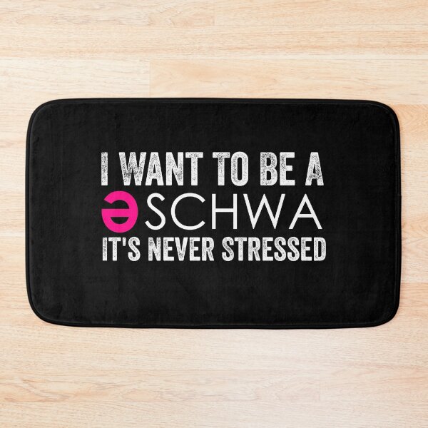 Item preview, I Want To Be A Schwa It's Never Stressed Science Of Reading designed and sold by Amineharoni.