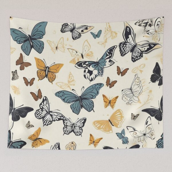 Item preview, Lustful Butterfly Design Pattern 004 designed and sold by Alexis Art Collection.