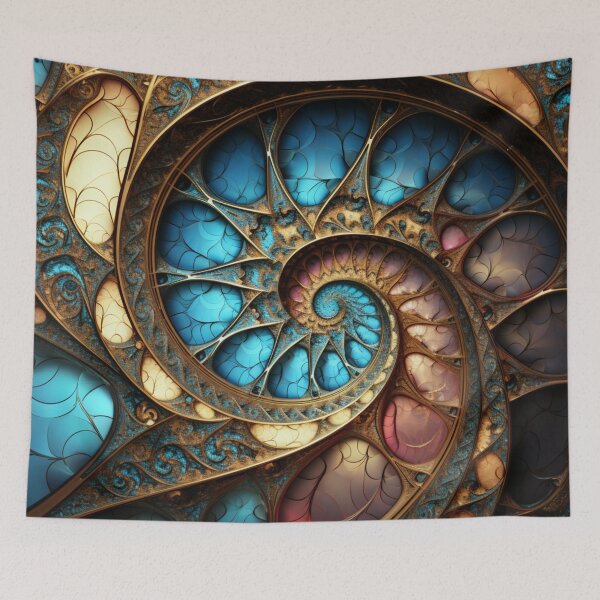 Item preview, Golden Ratio Fractal Pattern designed and sold by AiHead.