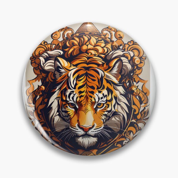 Item preview, Radiant Wilderness: Tiger shield designed and sold by ShadowSakura.