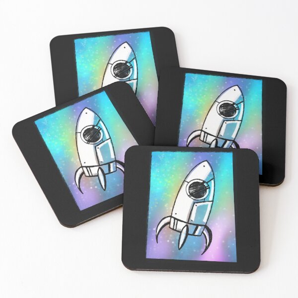 Item preview, Space Rocket designed and sold by Dominika Marzec-Starzykowska.