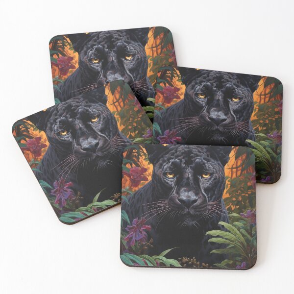 Item preview, Black Panther in Jungle designed and sold by VisionDuke.