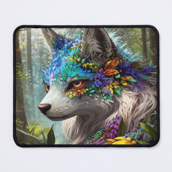 Item preview, The Fantasy Wolf and the Enchanted Forest: A Magical Story designed and sold by FotoworldEdel.