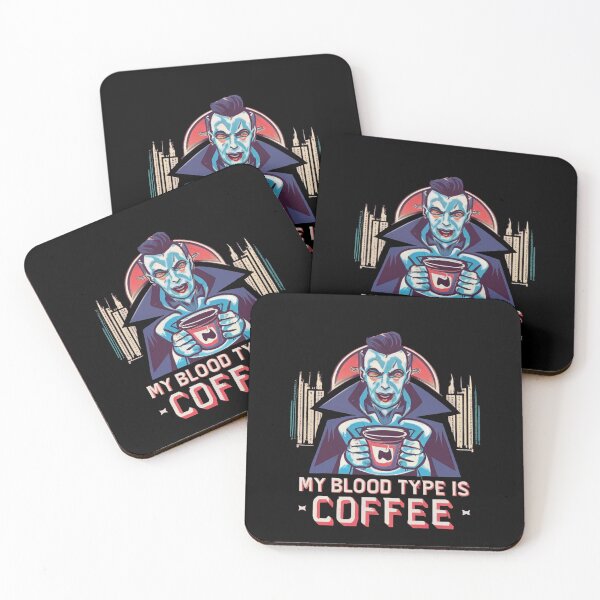 Item preview,  My blood type is coffee  designed and sold by Coollzone.
