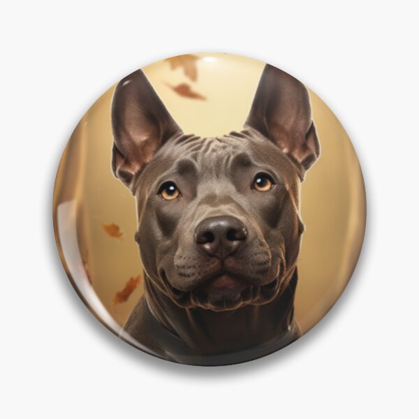 Item preview, Thai Ridgeback Dog In Autumn designed and sold by ZenEverAI.