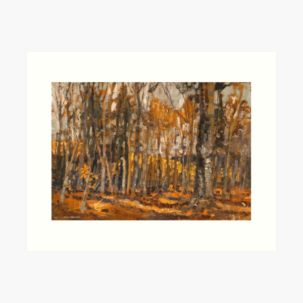 Item preview, Arthur Lismer, Wood Interior, Algonquin Park designed and sold by TheRedVineyard.