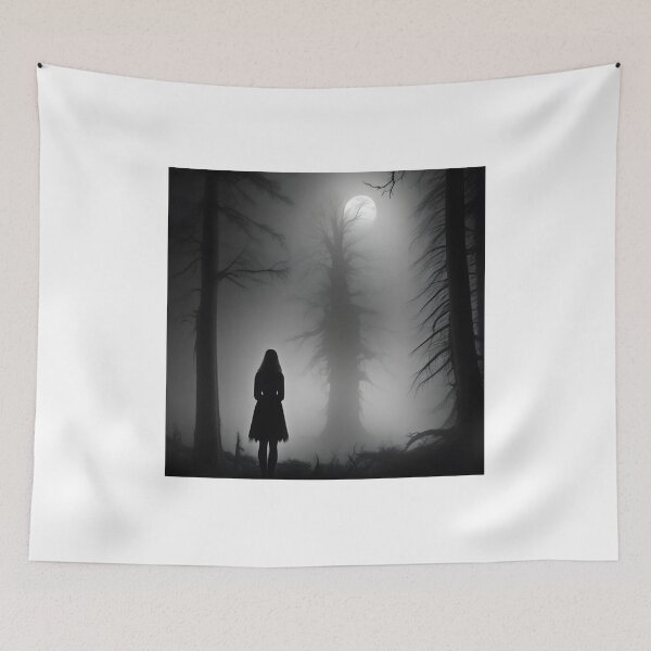 Item preview, The girl and the moon designed and sold by ThomasNachtflug.