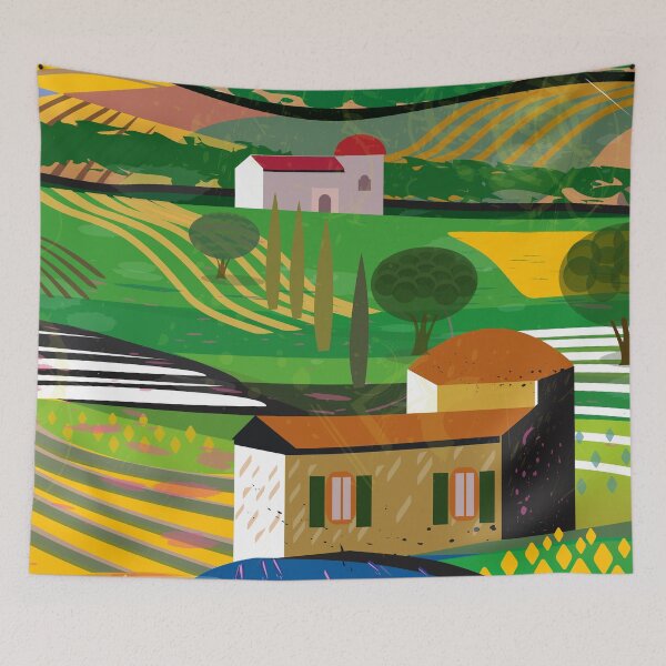 Aperçu de l'œuvre Maison de ferme créée et vendue par Charles Harker.