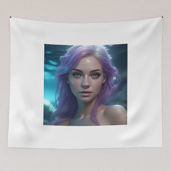 Item preview, Young mermaid designed and sold by ThomasNachtflug.