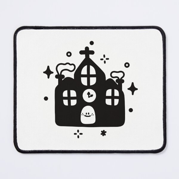 Item preview, Spooky Haunted House Design Ghostly Residence Artwork designed and sold by mimimiao.
