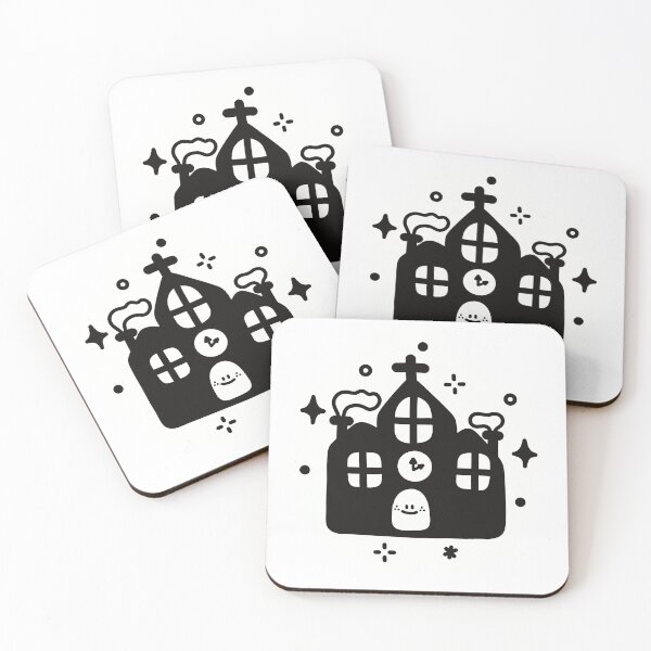 Item preview, Spooky Haunted House Design Ghostly Residence Artwork designed and sold by mimimiao.