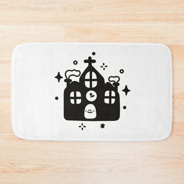 Item preview, Spooky Haunted House Design Ghostly Residence Artwork designed and sold by mimimiao.