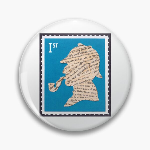 Item preview, Sherlock Holmes Postage Stamp designed and sold by samanthagarrett.