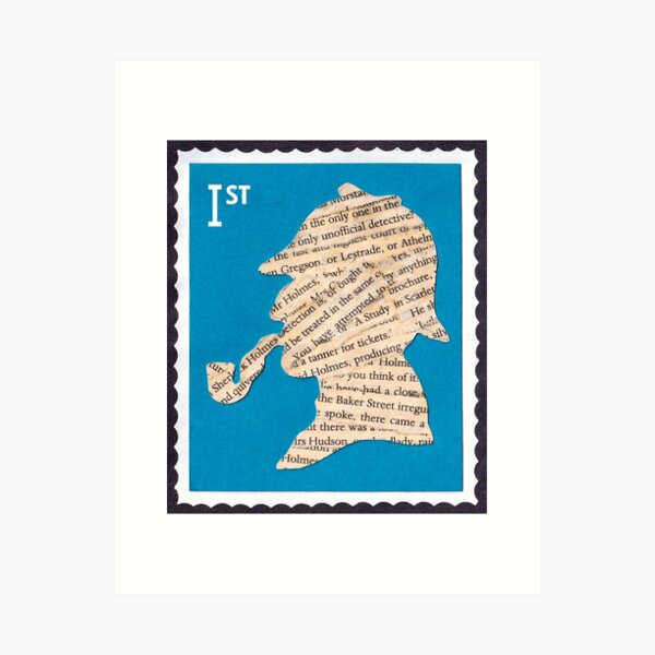 Item preview, Sherlock Holmes Postage Stamp designed and sold by samanthagarrett.
