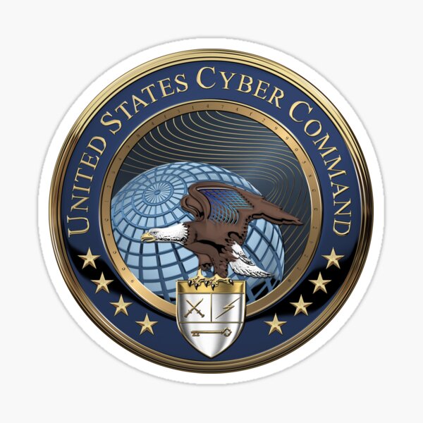 CYBERCOM Cyber Command STICKER U.S Emblem 