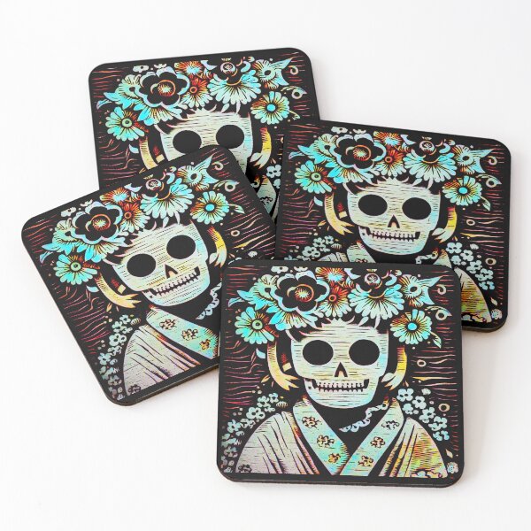 Item preview, Day of the Dead Sugar Skull 4 designed and sold by CrankyOldDude.