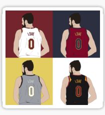 Kevin Love Grid Sticker