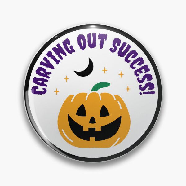 Item preview, Carving out Success Halloween Teacher phrase designed and sold by goodvibes54.