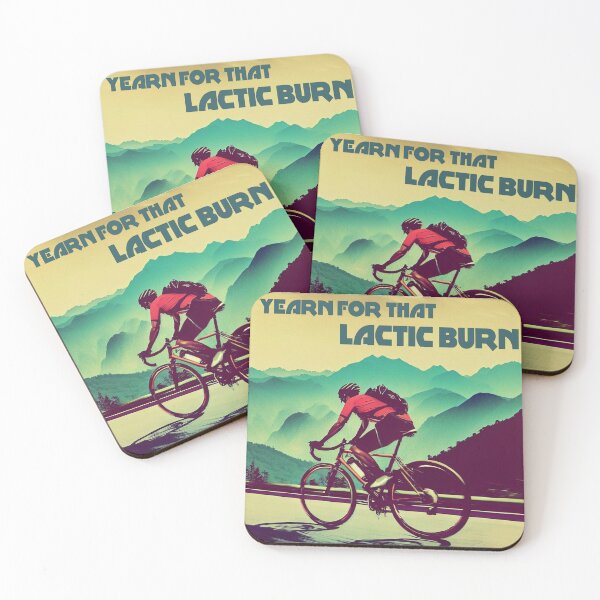 Item preview, Yearn For That Lactic Burn Cycling designed and sold by Esskay Designs.