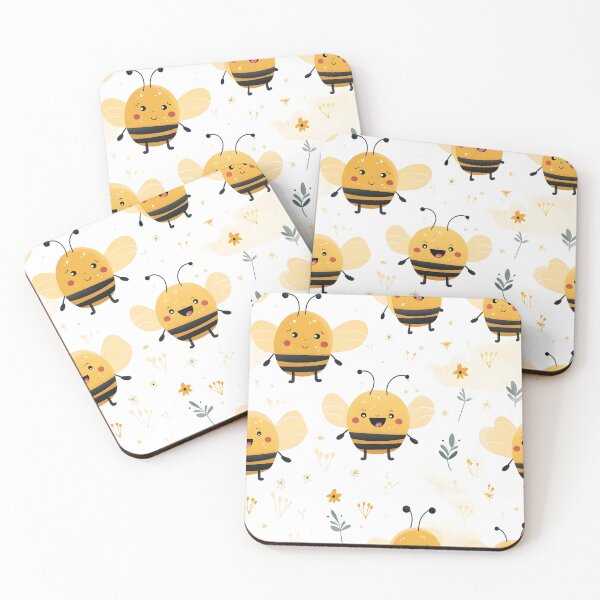 Item preview, Buzzing Kawaii Bee Delight 4 designed and sold by Sophisticas.