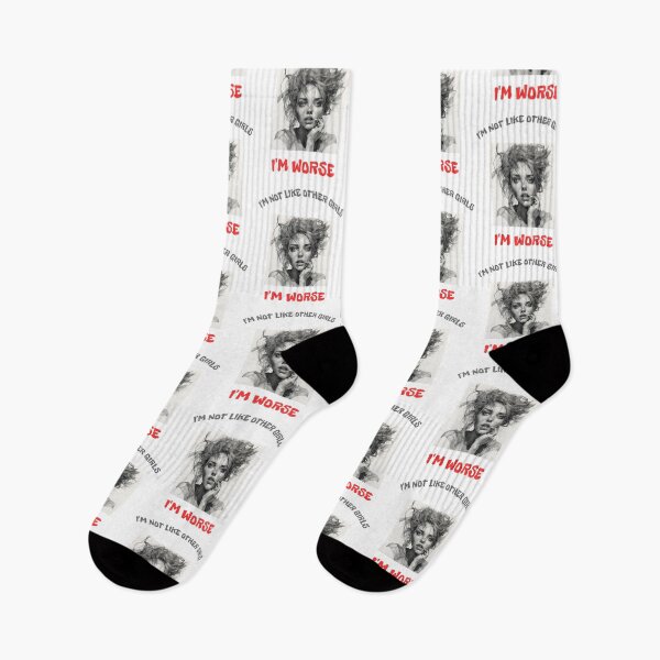 Item preview, I'm not Like Other Girls I'm Worse  designed and sold by Lab4YourStyle.