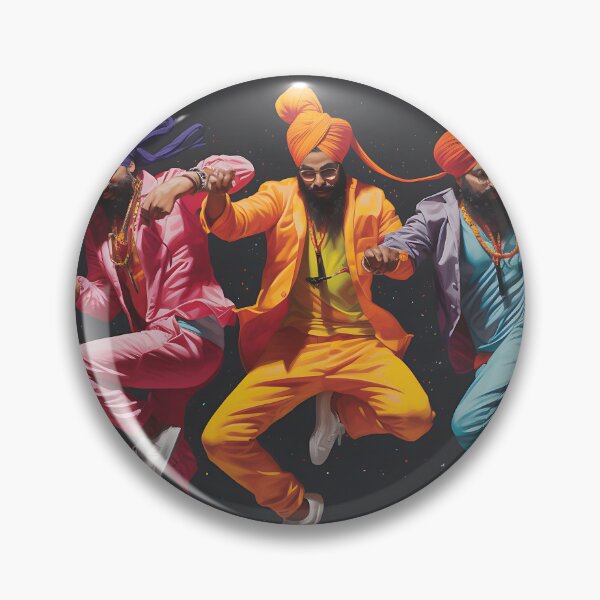 Artikelvorschau, Colourful Bhangra Dancers Art entworfen und verkauft von PioneerX1.