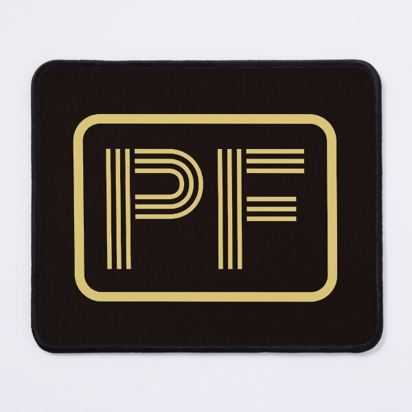 Item preview, PF Initials Gold Geometric Letters designed and sold by Jeallan Designs.
