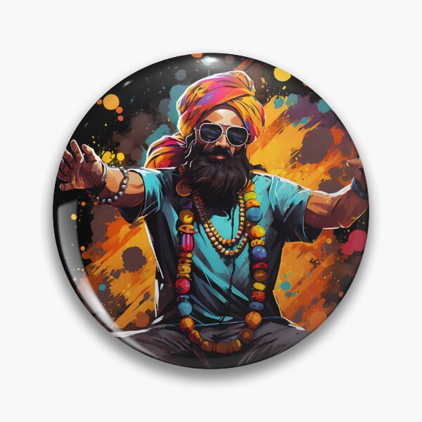 Artikelvorschau, Colourful Bhangra Dancer Art entworfen und verkauft von PioneerX1.